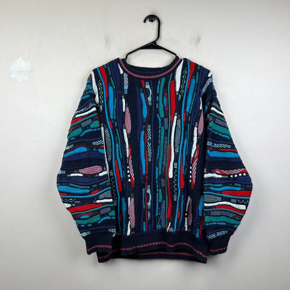 Sutter&Grant Coogi-Style Multi-Coloured Sweater S… - image 1